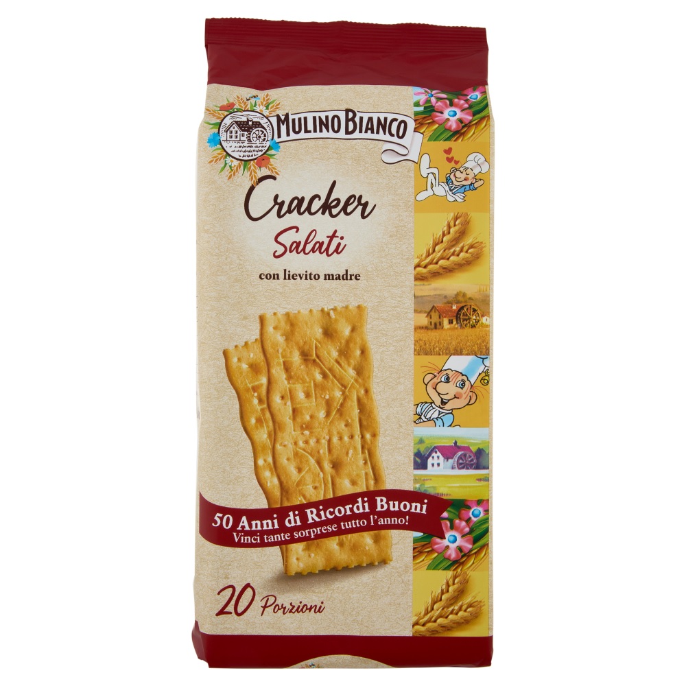 MULINO BIANCO CRACKER SALATI 500G