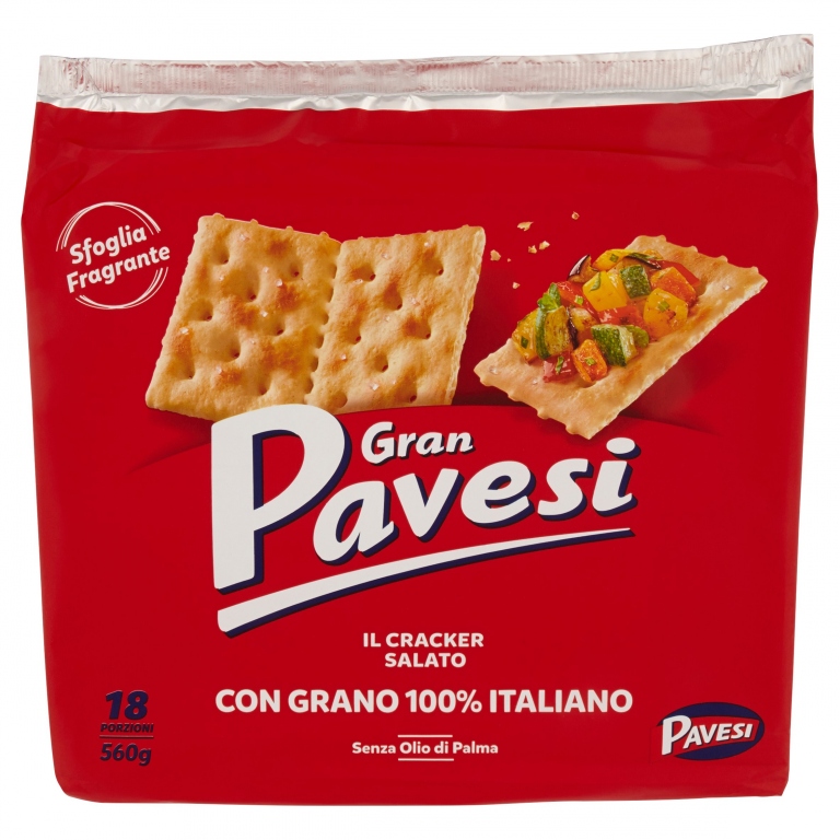 GRAN PAVESI IL CRACKER SALATO 560 G