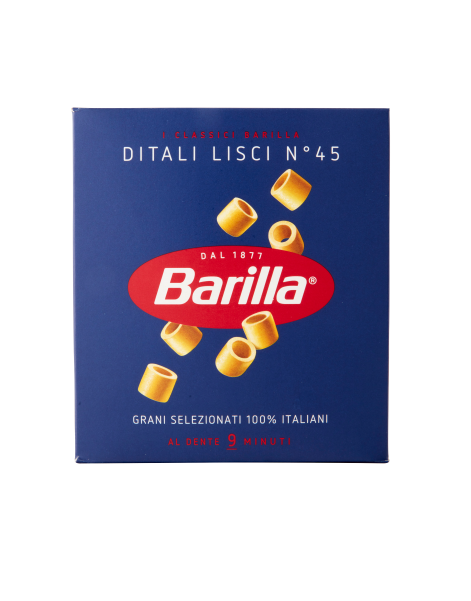 BARILLA DITALI LISCI N.45 500G