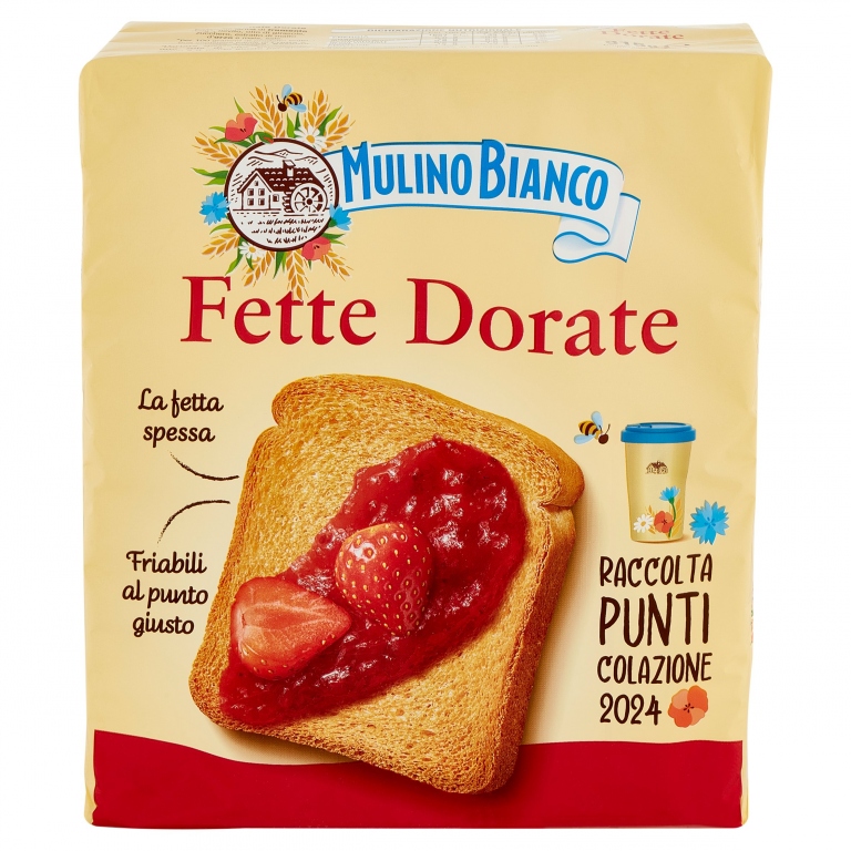 MULINO BIANCO FETTE BISCOTTATE DORATE 315G