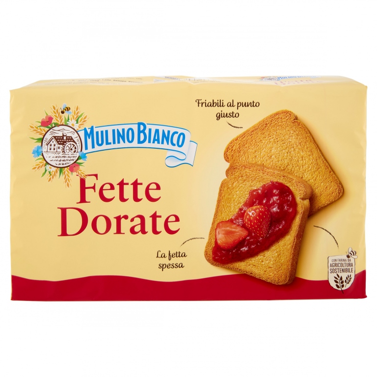 MULINO BIANCO FETTE BISCOTTATE DORATE 630G