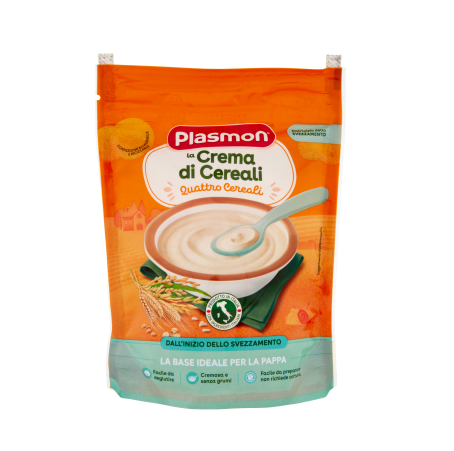 CREMA PLASMON 4 CEREALI GR.200                    