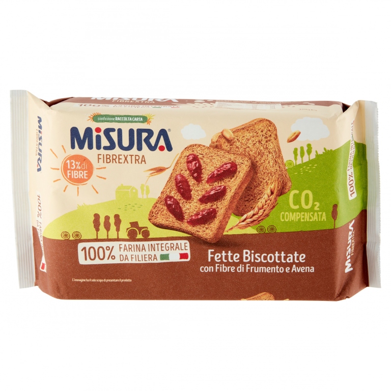 MISURA FIBREXTRA FETTE BISCOTTATE 320 G