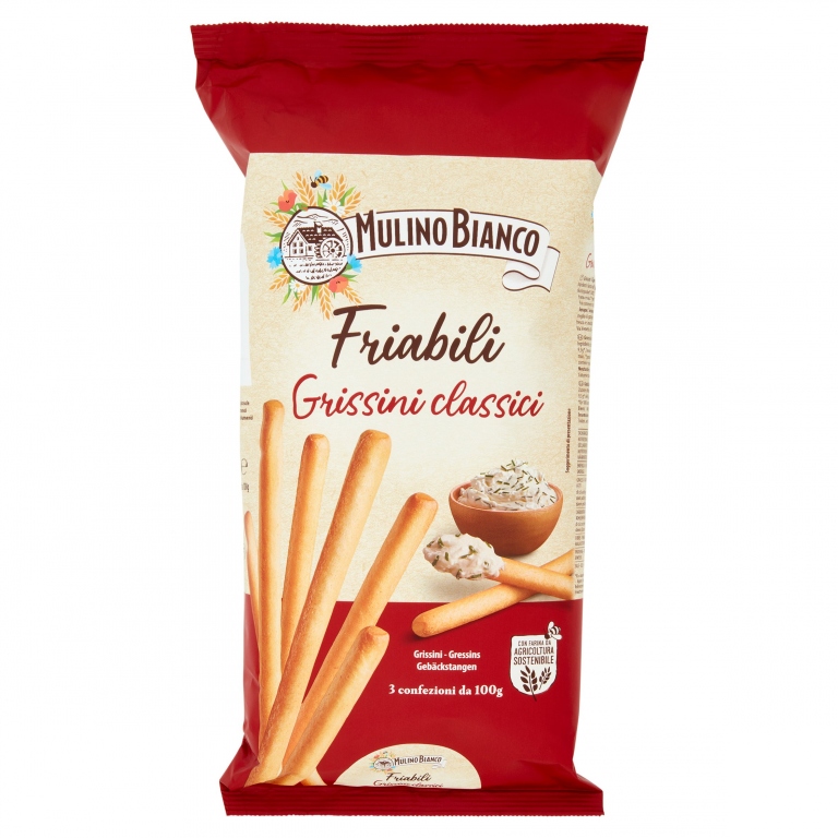 MULINO BIANCO FRIABILI GRISSINI CLASSICI 300G