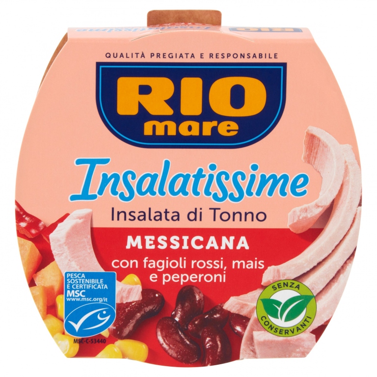 RIO MARE INSALATISSIME MESSICANA E TONNO 160 G
