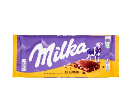 MILKA TAV.RICE CRISPY 100G