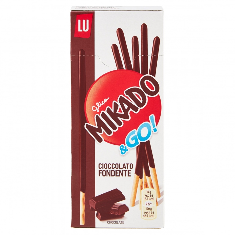 MIKADO POCKET CIOCCOLATO FONDENTE 39G