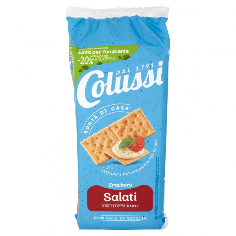 COLUSSI CRACKERS SALATI 500 G