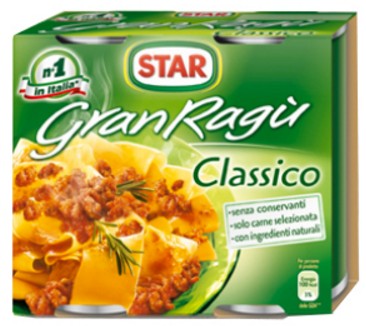 STAR IL MIO GRAN RAGU CLASSICO 2 X 180 G