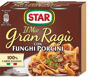 STAR IL MIO GRAN RAGU CON FUNGHI PORCINI 2 X 180 G