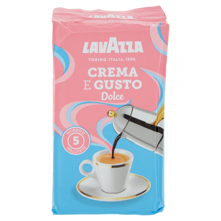 LAVAZZA, CREMA E GUSTO DOLCE CAFFE MACINATO - 250 G