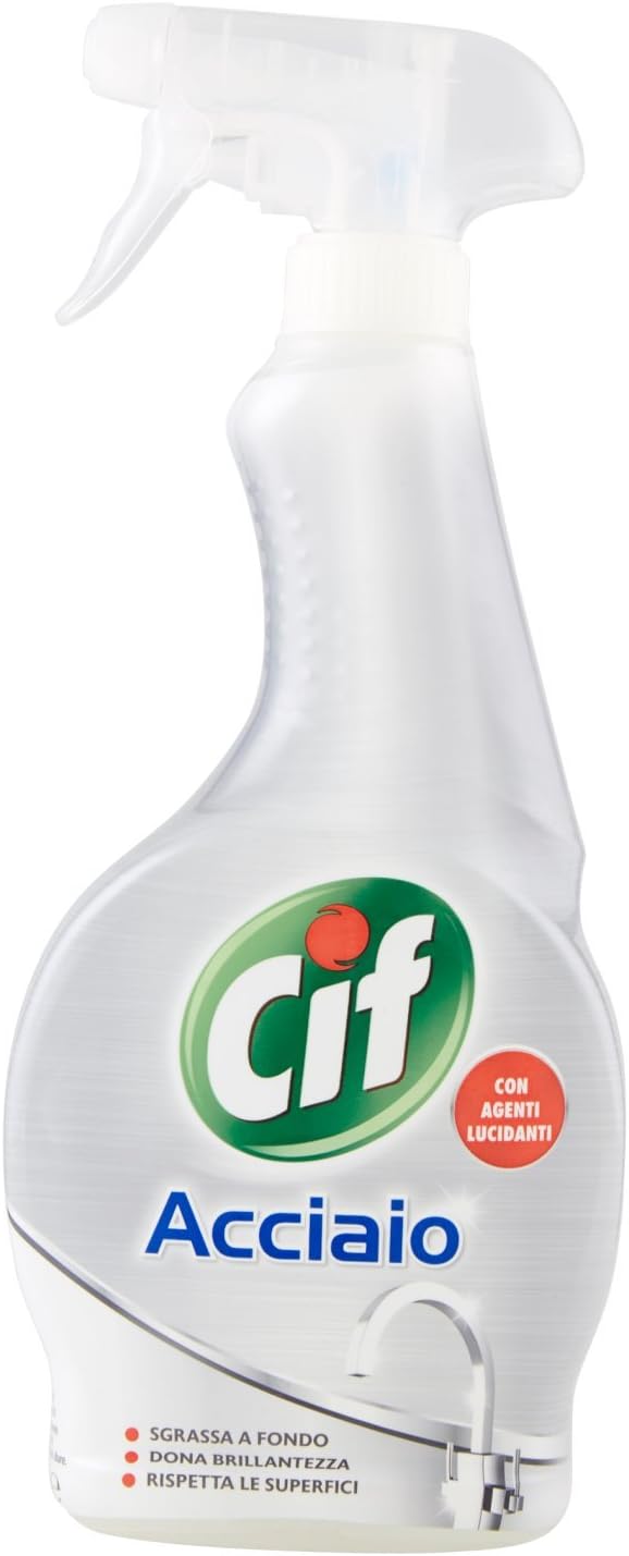 CIF ACCIAIO SPRAY 500 ML