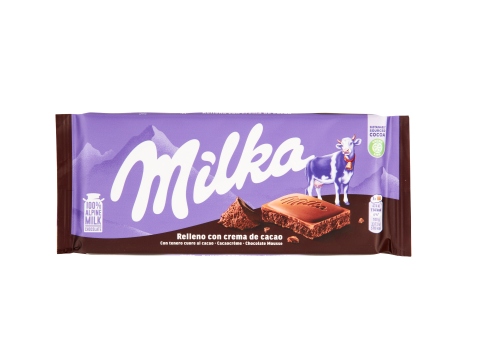 MILKA TAV.TEN.CUORE CACAO 100G