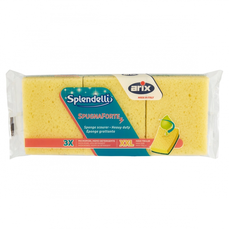 ARIX SPLENDELLI SPUGNAFORTE FORMATO XXL 3 PZ