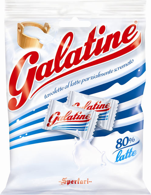 GALATINE TAVOLETTE AL LATTE 125 G
