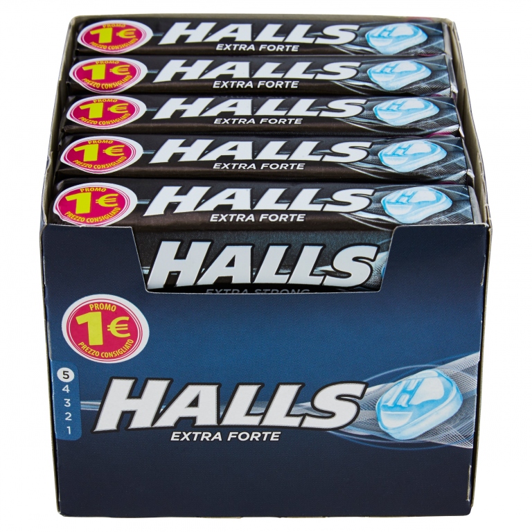 HALLS MULTIPACK EXTRA FORTE 20 X 33,5 G