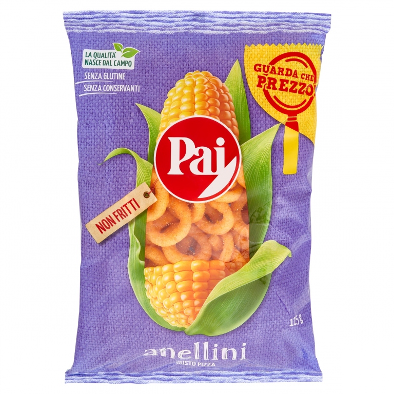PAI GLI ANELLINI GUSTO PIZZA 125 G
