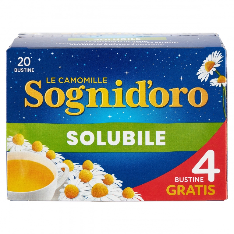 SOGNID'ORO LA CAMOMILLA SOLUBILE 20 X 5 G