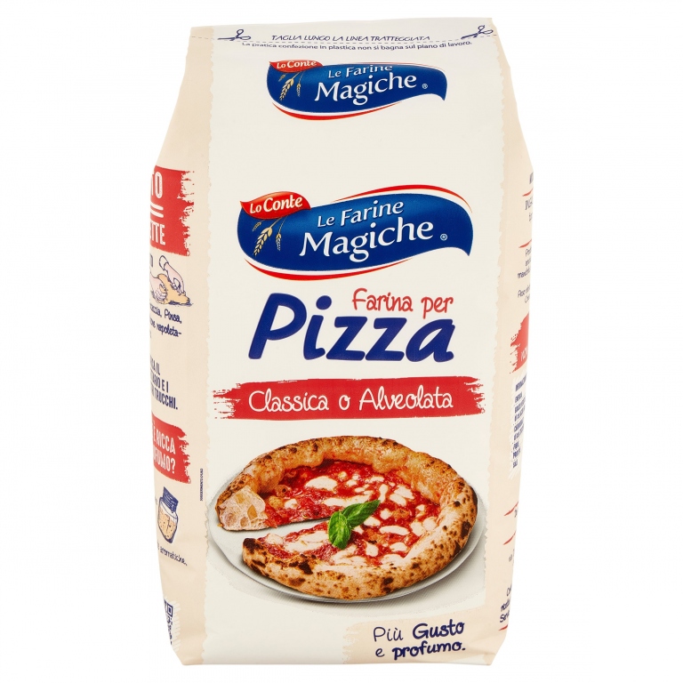 LE FARINE MAGICHE FARINA POCO RAFFINATA PER PIZZA 1000 G