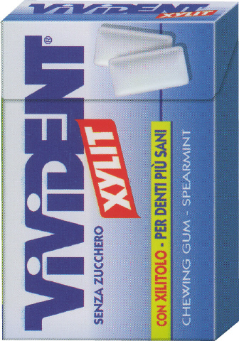 VIVIDENT XYLIT BOX SPEARMINT X20