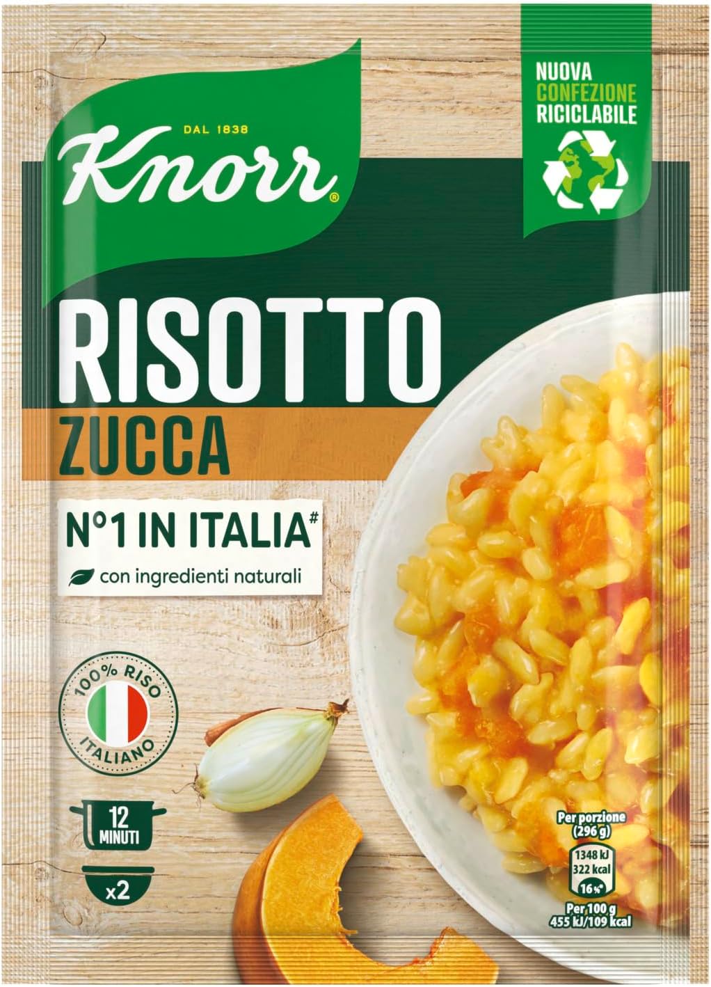 KNORR RISOTTERIA ZUCCA 175 G