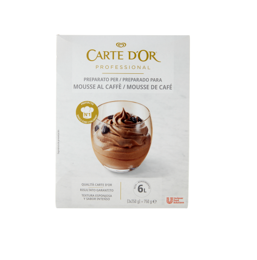 CARTE D'OR MOUSSE CAFFE' GR.750