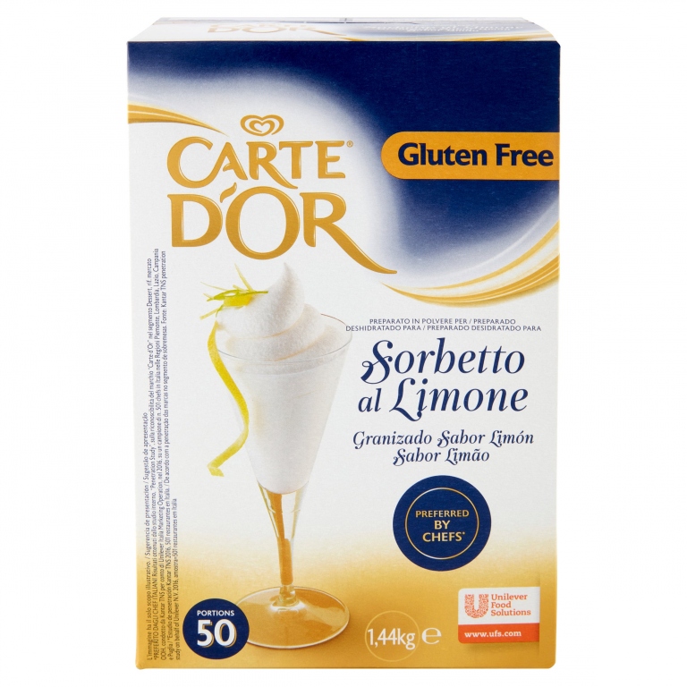 SORBETTO AL LIMONE CARTE D'OR GR1440