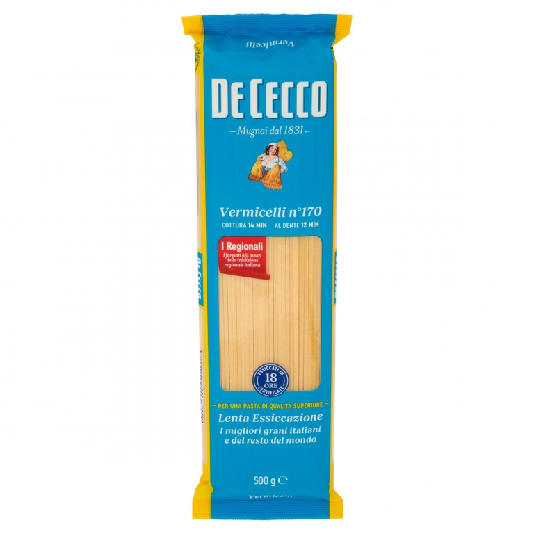 PASTA DE CECCO VERMICELLI N.170 GR500             