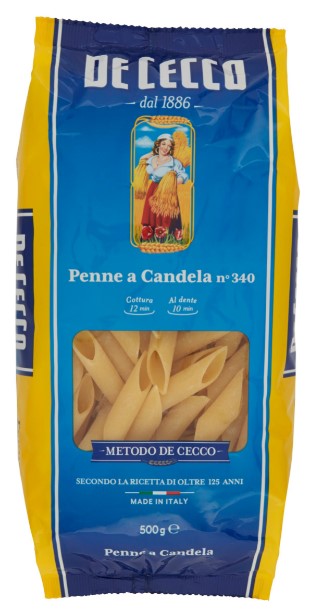 PASTA DE CECCO PENNE CANDELA N.340 G500           