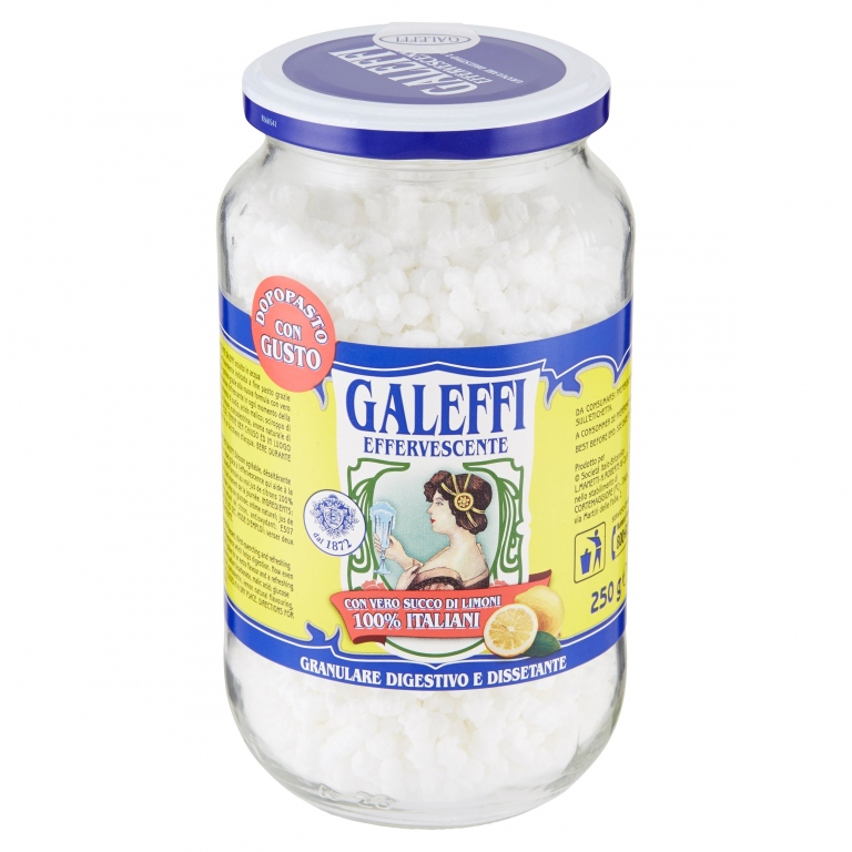 GALEFFI EFFERVESCENTE GRANULARE DIGESTIVO DISSETANTE 250 G