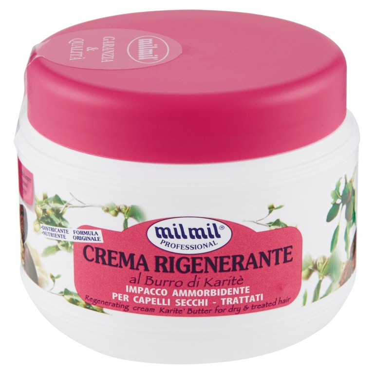 MILMIL PROFESSIONAL CREMA RIGENERANTE AL BURRO DI KARITE 500 ML