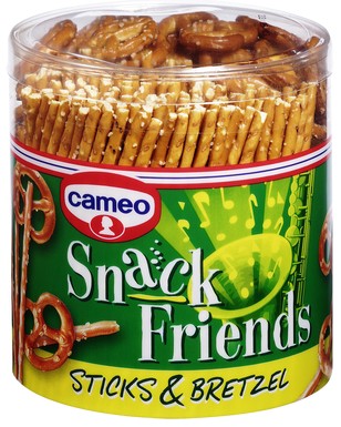 CAMEO SNACK FRIENDS STICKS & BRETZEL 300 G