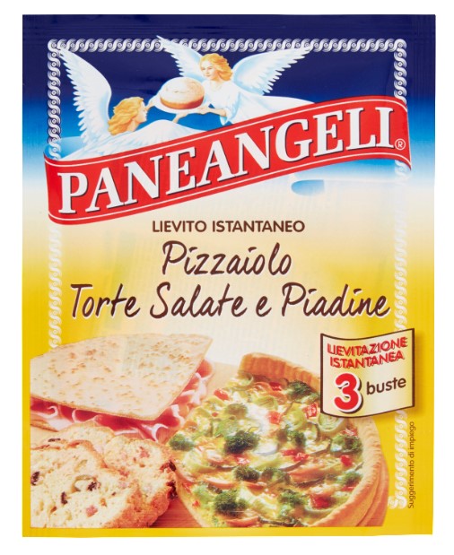 PANEANGELI LIEVITO ISTANTANEO PIZZAIOLO TORTE SALATE E PIADINE 3 X 15 G