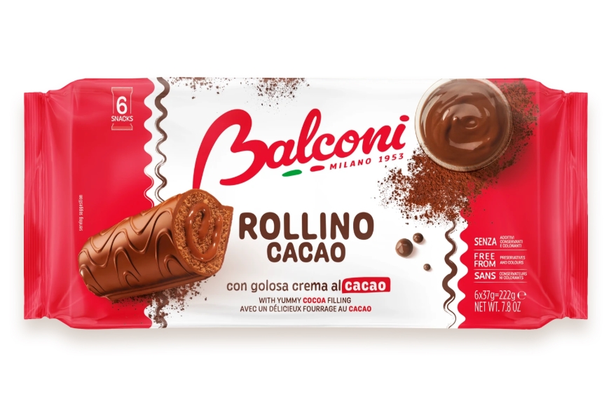BALCONI ROLLINO CACAO 6 X 37 G