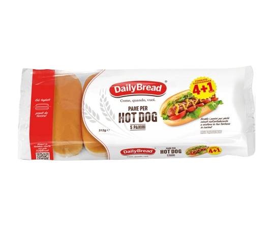 DAILYBREAD HOT DOG 4+1 GR.312