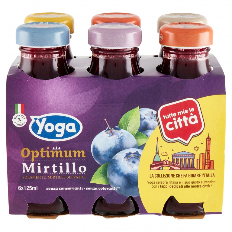 YOGA OPTIMUM SELVATICA AL MIRTILLO 6 X 125 ML