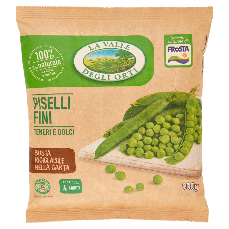 LA VALLE DEGLI ORTI PISELLI FINI 900 G