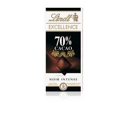 LINDT EXCELLENCE 70% CACAO FONDENTE INTENSO 100 G