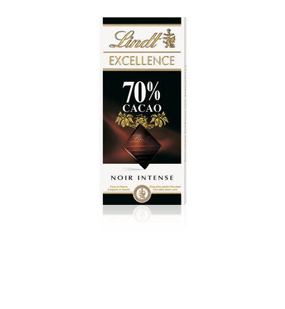 LINDT EXCELLENCE 70% CACAO FONDENTE INTENSO 100 G