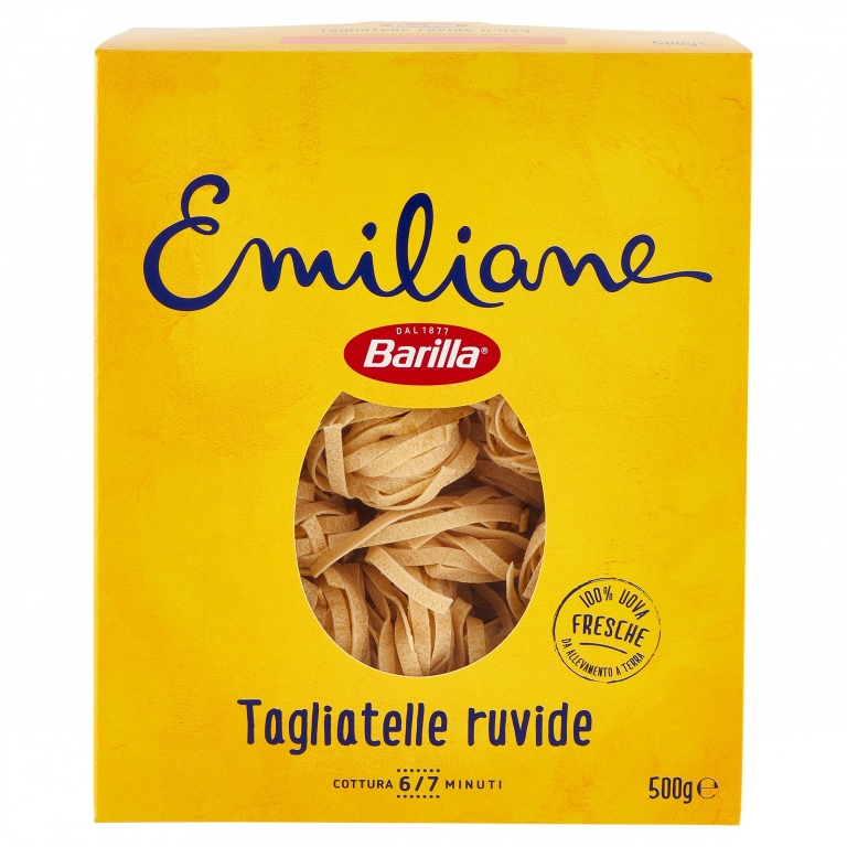 BARILLA EMILIANE TAGLIATELLE ALL'UOVO 500G