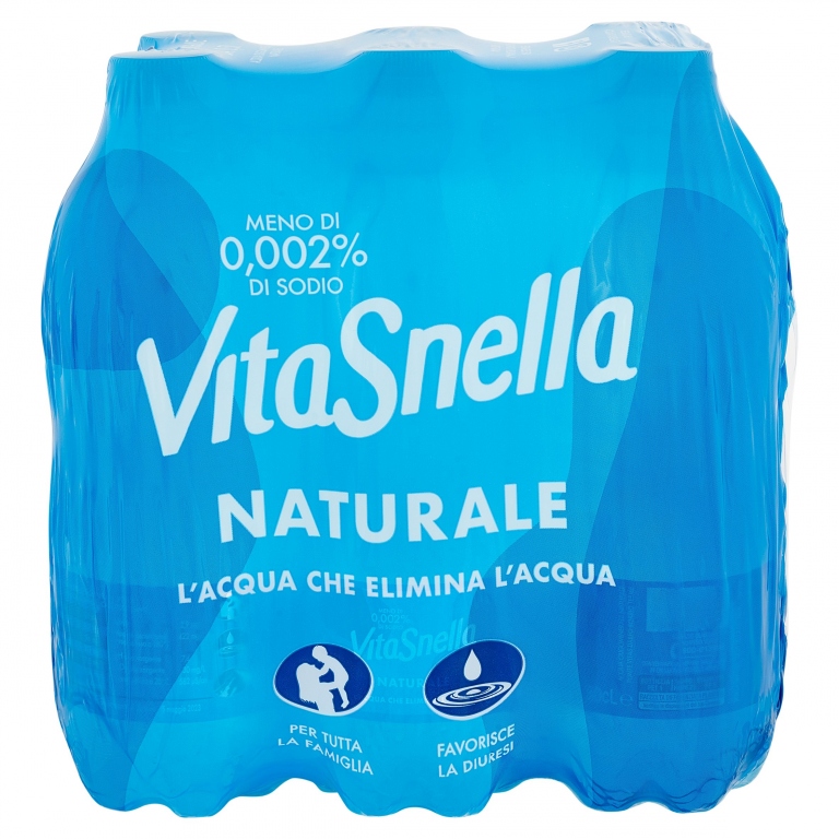 VITASNELLA ACQUA OLIGOMINERALE NATURALE 6 X 0,5 L