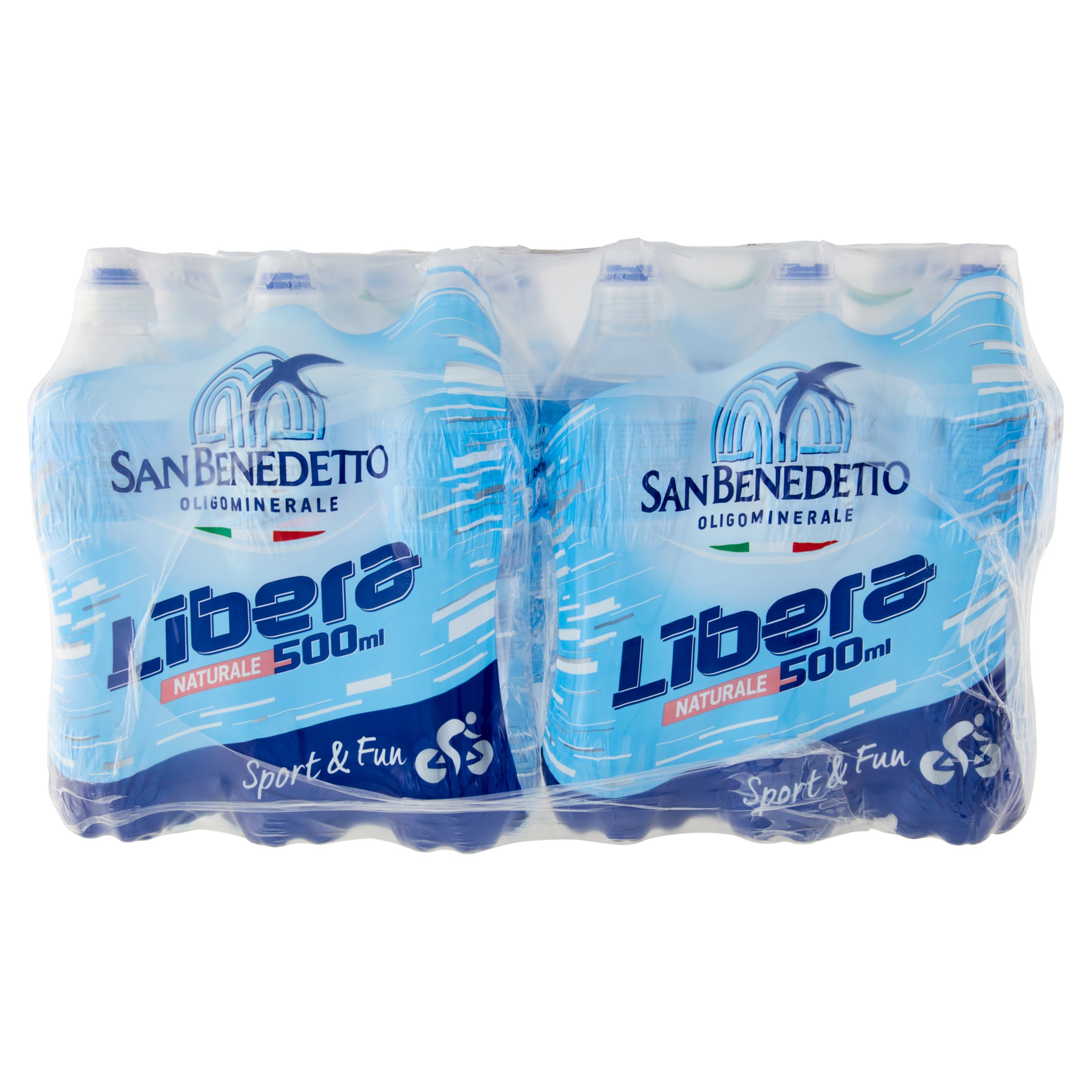 SAN BENEDETTO LIBERA 0,5L  NATURALE - FONTE BENEDICTA F4X6