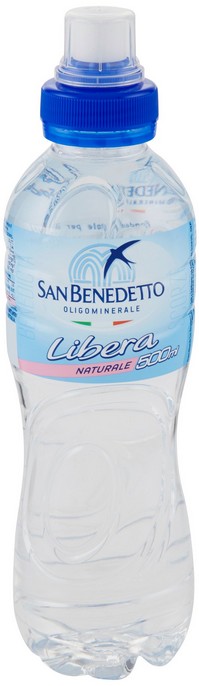 SAN BENEDETTO LIBERA 0,5L  NATURALE - FONTE BENEDICTA F4X6