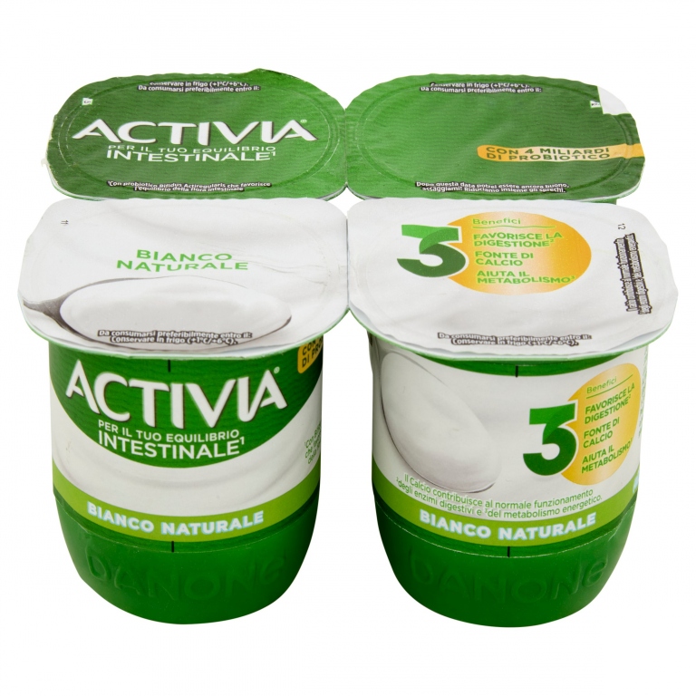 ACTIVIA NATURALE 4 X 125 G