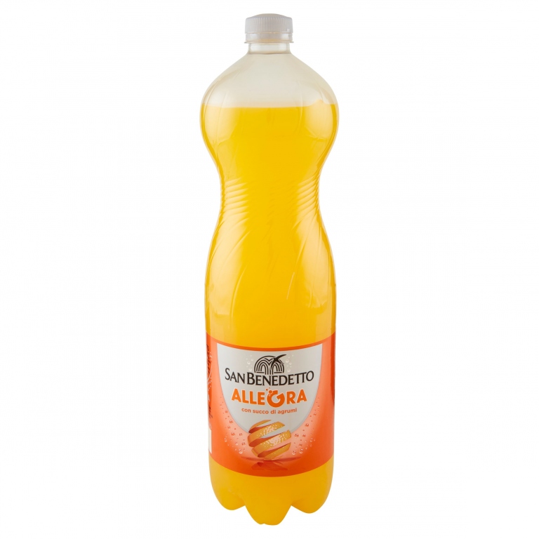 SAN BENEDETTO ALLEGRA CON SUCCO D'AGRUMI 1,5 L X 6