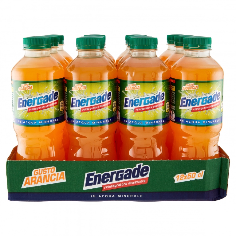 ENERGADE P&P ARANCIA CONFEZIONE 12 X 0,5 L