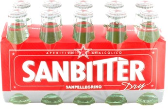 SANBITTER APERITIVO ANALCOLICO DRY, 10CL X 10