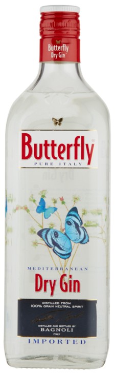 BUTTERFLY DRY GIN 1 L