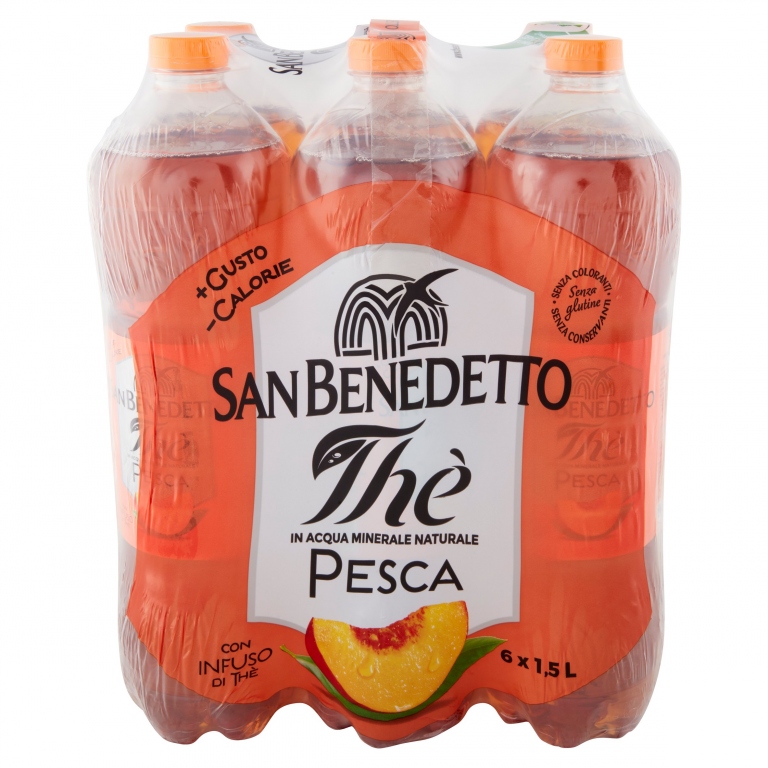 SAN BENEDETTO THE PESCA 1,5 L CONFEZIONE X 6