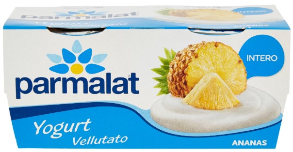 PARMALAT YOGURT VELLUTATO INTERO ANANAS 2 X 125 G